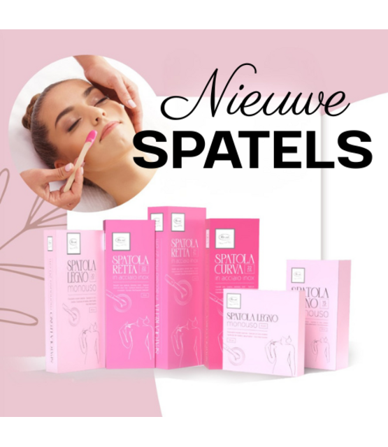 Xl Waxspatels 20 Cm - 50 Houten Spatels Lichaam