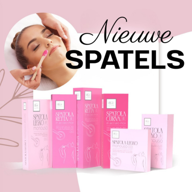 XL waxspatels 20 cm – 50 houten spatels lichaam