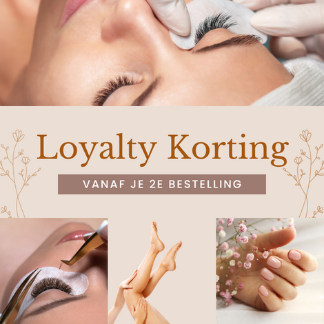 Vanaf je tweede bestelling al 5% loyaliteitskorting bij Beauty Box