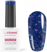 La Femme UV&LED Hybrid Nagellak H266  Sparkling blue