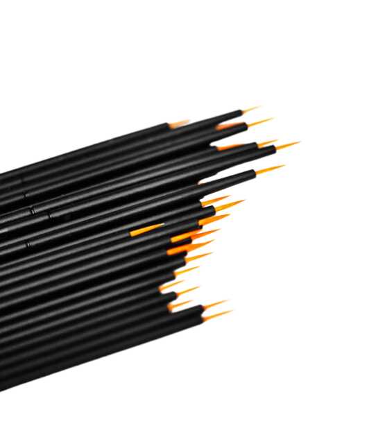 Eyeliner brush applicators 50 stuks