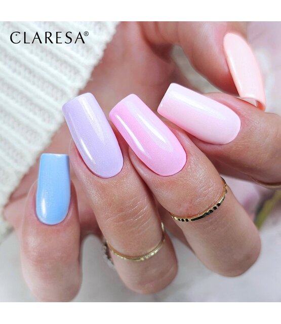 Claresa Pastel Glam 2 Gellak | Melkroze Lipgloss Nagels