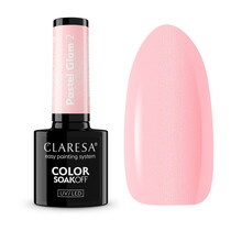 Claresa Pastel Glam 2 Gellak | Melkroze Lipgloss Nagels