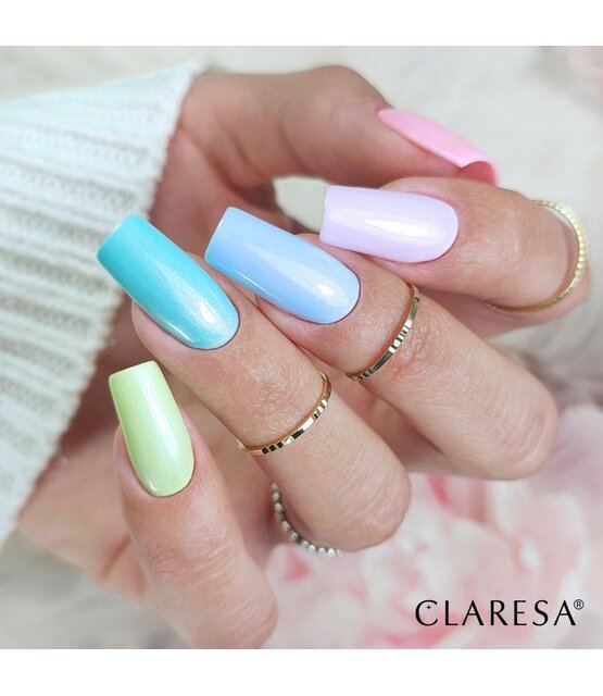 CLARESA Pastel Glam 7 Gel Polish – Pastelgroene Gellak 5 g