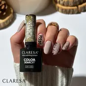 CLARESA Winter Wonderland 5 – Gouden Glitter Gellak 5 g