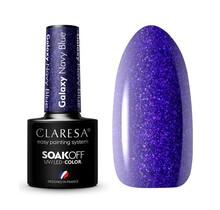 CLARESA Galaxy Navy Blue Gel Polish – Donkerblauwe Glitter Gellak