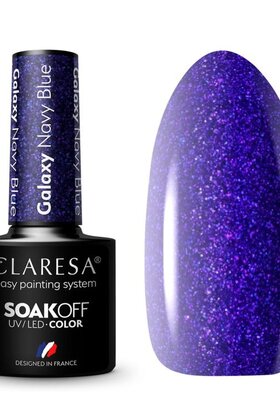 CLARESA Galaxy Navy Blue Gel Polish
