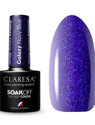 CLARESA Galaxy Navy Blue Gel Polish