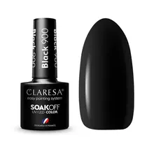 CLARESA Black Gel Polish – Diepzwarte Soak-Off Gellak 5 ml