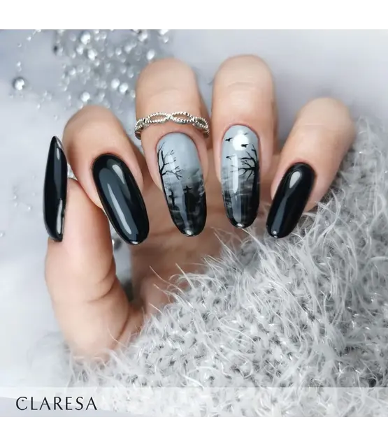 CLARESA Black Gel Polish – Diepzwarte Soak-Off Gellak 5 ml
