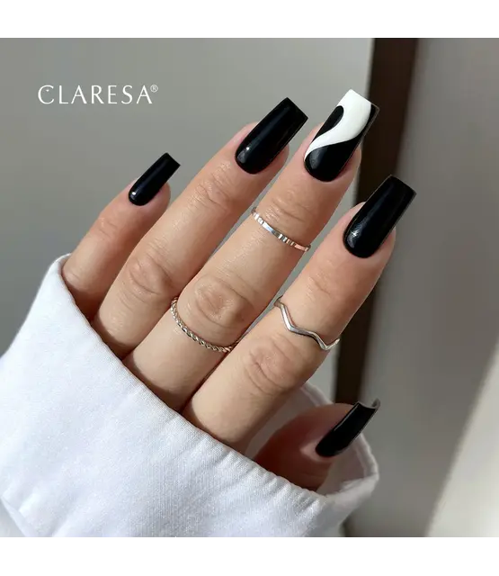 CLARESA Black Gel Polish – Diepzwarte Soak-Off Gellak 5 ml