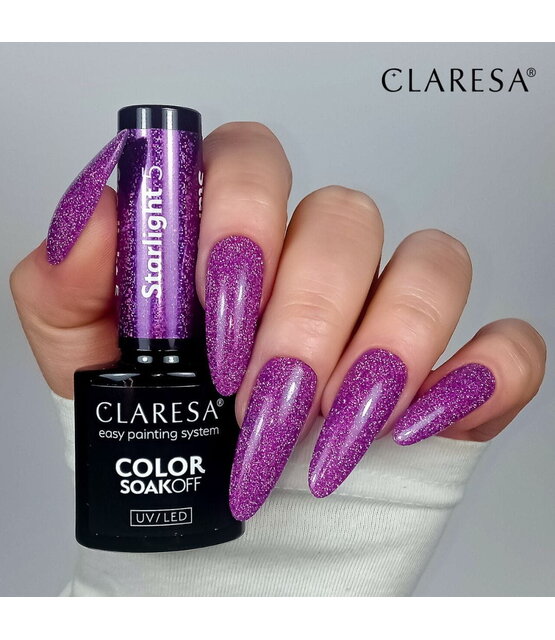 CLARESA Starlight 5 Gel Polish – Flash Effect Gellak