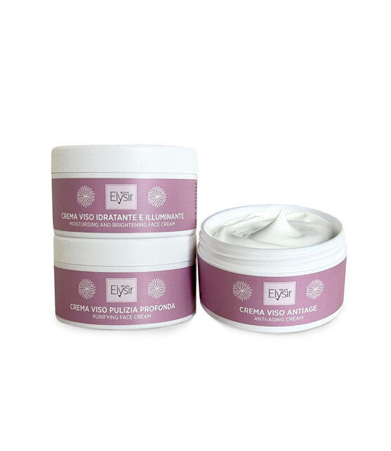 Reinigende Gezichtscrème met Kaolien & Matcha – Crema Purificante Profonda 250 ml | Made in Italy