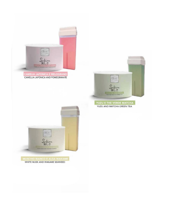 Stripwax Camelia & Granaatappel – Sakira 400 ml & 100 ml