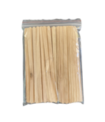 Wax Spatels Hout Smal 100 stuks – Buigzaam Gezicht