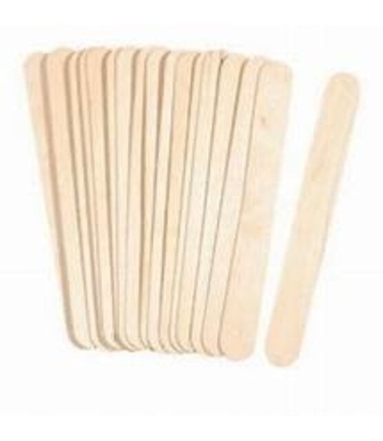 Wax Spatels Berkenhout Gezicht 100 stuks