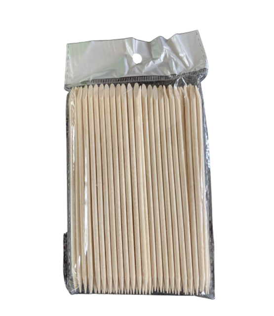 Houten Stokjes 100 stuks – Manicure, Brows & Wax