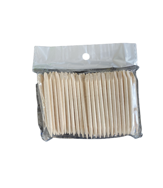 Houten Stokjes 100 stuks – Manicure, Brows & Wax