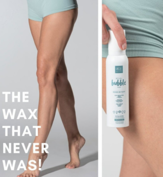 Bubble Spray wax. Zacht ontharen voor gevoelige zones bij Beauty Box Cosmetics