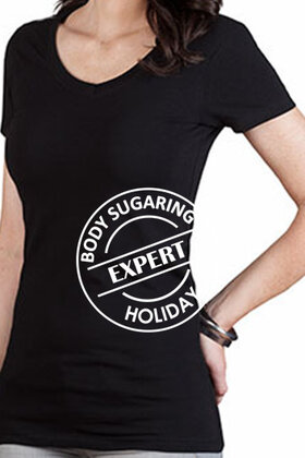T SHIRT BODY SUGARING EXPERT