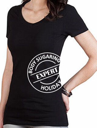 T SHIRT BODY SUGARING EXPERT