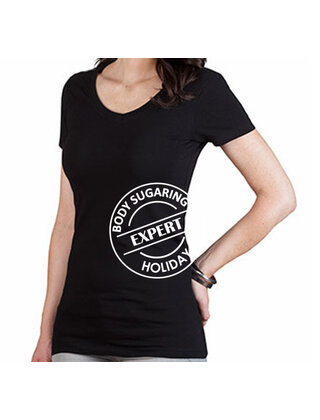 T Shirt Body Sugaring Expert