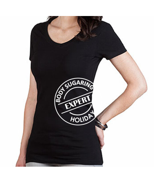 Toon dat je een Body Sugaring Expert bent met dit Stijlvolle T-shirt