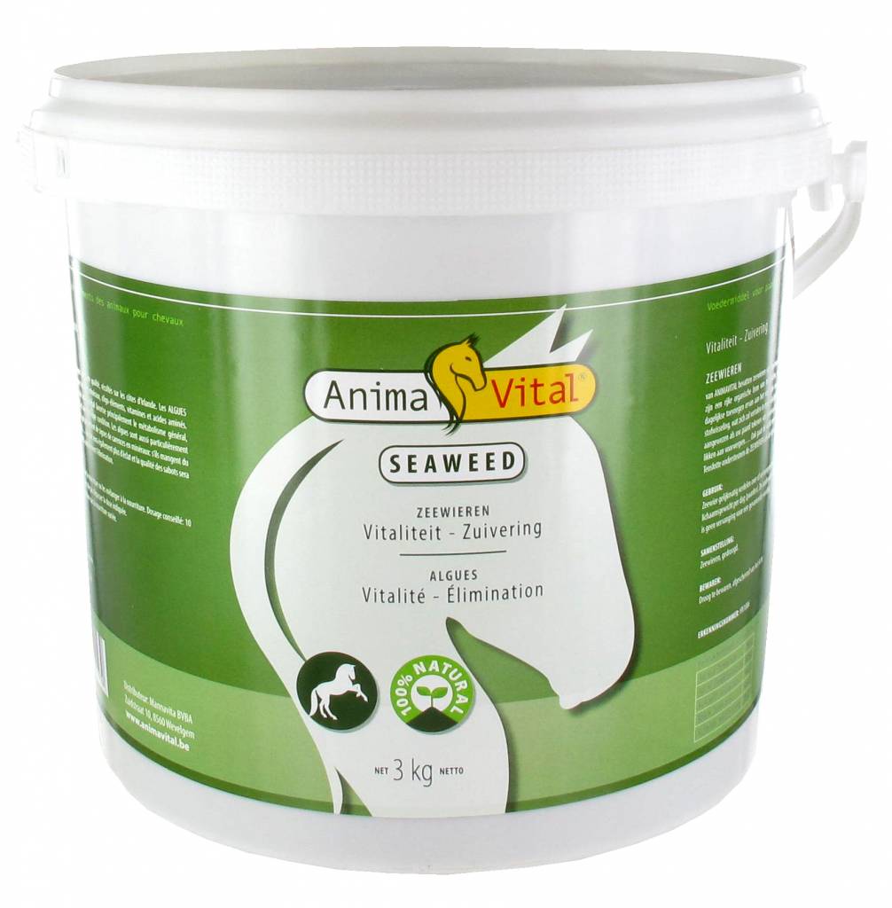 ANIMAVITAL HORSES ZEEWIER POEDER (3 KG)