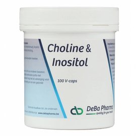 DEBA PHARMA HEALTH PRODUCTS CHOLINE et INOSITOL (100 V-CAPS)