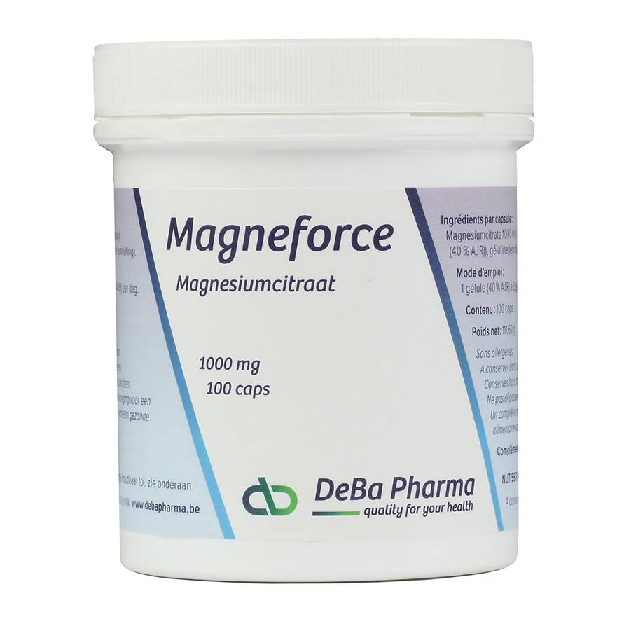 DEBA PHARMA HEALTH PRODUCTS MAGNEFORCE (100 CAPS)
