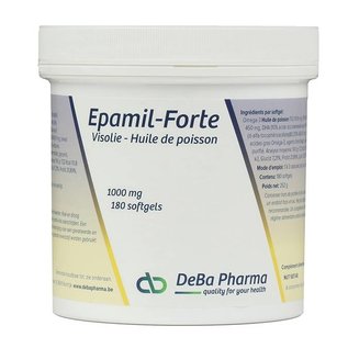DEBA PHARMA HEALTH PRODUCTS EPAMIL FORTE HUILE DE POISSON OMÉGA 3 (180 SOFTGELS)