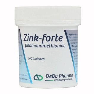 DEBA PHARMA HEALTH PRODUCTS ZINK FORTE (100 TABLETTEN)