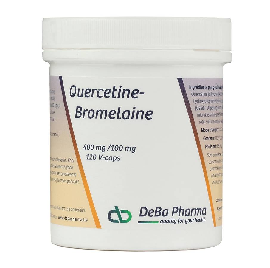 DEBA PHARMA HEALTH PRODUCTS QUERCETINE-BROMELAINE (120 V-CAPS)