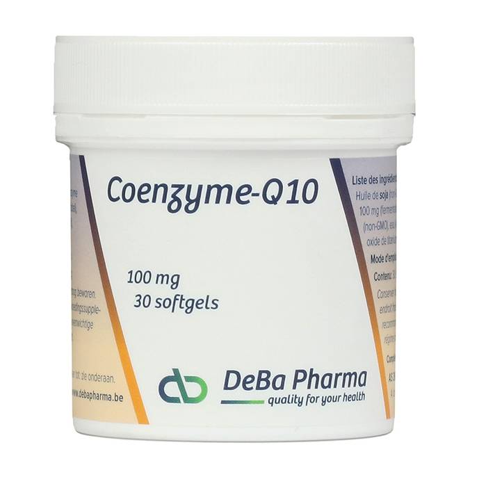 DEBA PHARMA HEALTH PRODUCTS COENZYME Q10 (30 SOFTGELS)