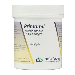 DEBA PHARMA HEALTH PRODUCTS PRIMOMIL TEUNISBLOEMOLIE OMEGA 6 (90 SOFTGELS)