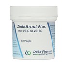 DEBA PHARMA HEALTH PRODUCTS ZINKCITRAAT PLUS (60 V-CAPS)