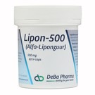 DEBA PHARMA HEALTH PRODUCTS LIPON 500 (60 V-CAPS)