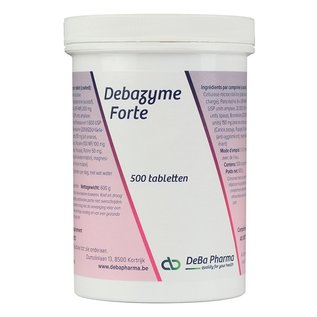 DEBA PHARMA HEALTH PRODUCTS DEBAZYME FORTE (500 TABLETTEN)