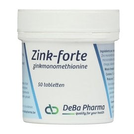 DEBA PHARMA HEALTH PRODUCTS ZINK FORTE (50 TABLETTEN)