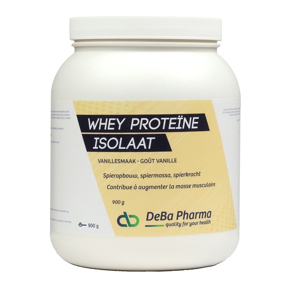 DEBA PHARMA HEALTH PRODUCTS WHEY PROTEINE ISOLAAT (900 G)