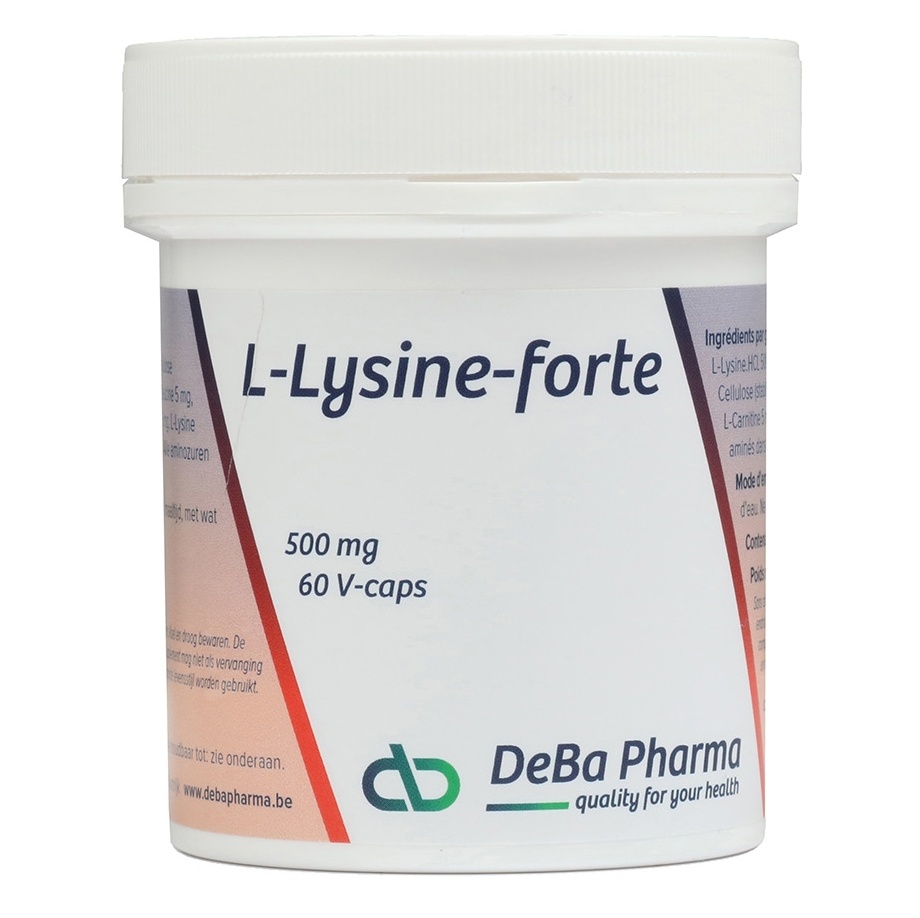 DEBA PHARMA HEALTH PRODUCTS L-LYSINE FORTE (60 V-CAPS)