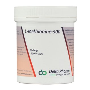 DEBA PHARMA HEALTH PRODUCTS L-METHIONINE 500 (100 V-CAPS)