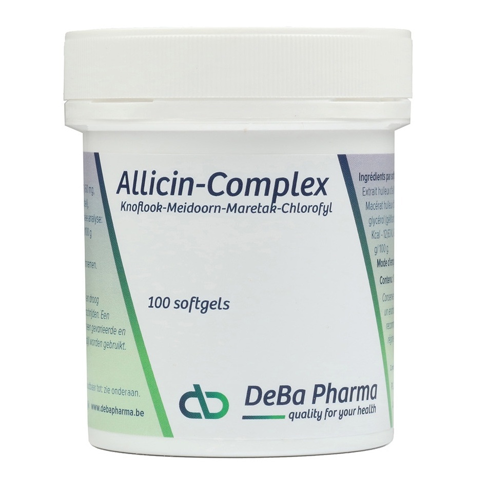 DEBA PHARMA HEALTH PRODUCTS ALLICIN COMPLEX (100 SOFTGELS)
