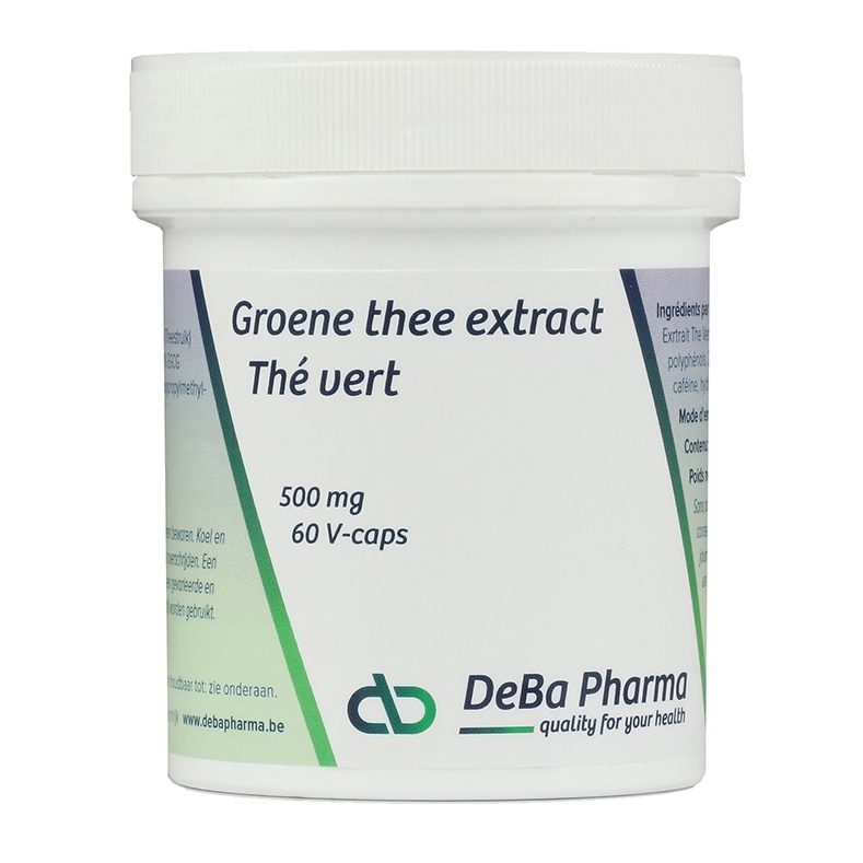 DEBA PHARMA HEALTH PRODUCTS GROENE THEE EXTRACT (60 V-CAPS)