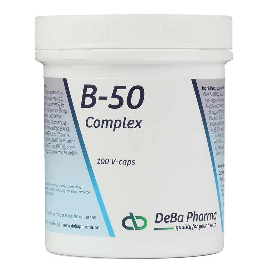 B-50 COMPLEX (100 V-CAPS) Supplementencenter.be