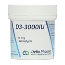 DEBA PHARMA HEALTH PRODUCTS VITAMINE D3 3000 IU (120 SOFTGELS)