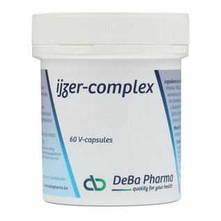 DEBA PHARMA HEALTH PRODUCTS COMPLEXE DE FER (60 V-CAPS)