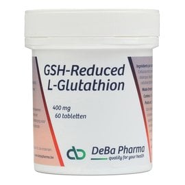 DEBA PHARMA HEALTH PRODUCTS GSH-REDUCED-L-GLUTATHION 400 (60 TABLETTEN)