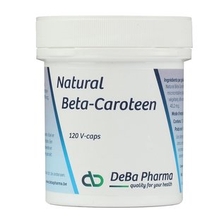 DEBA PHARMA HEALTH PRODUCTS NATURAL BETA CAROTEEN (120 V-CAPS)