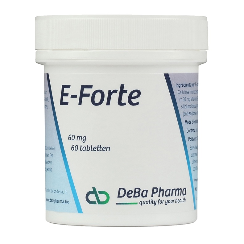 DEBA PHARMA HEALTH PRODUCTS VITAMINE E FORTE (60 TABLETTEN)
